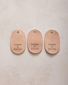 Natural Tan Leather Sample