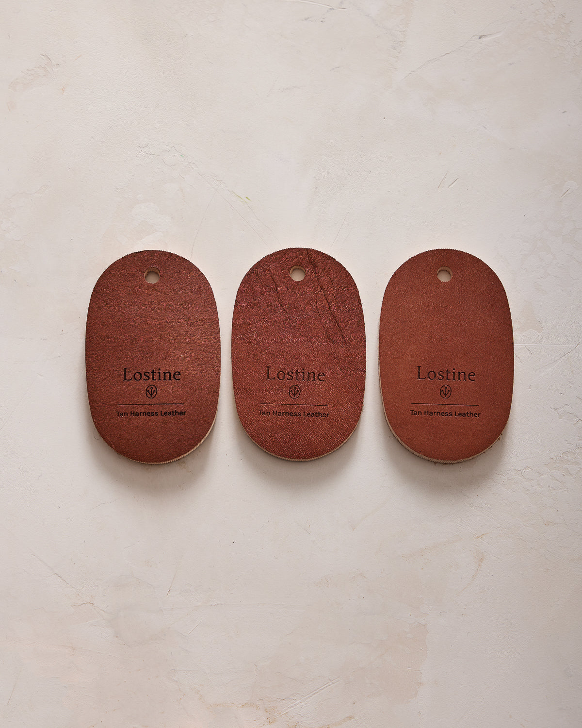 Tan Harness Leather Sample