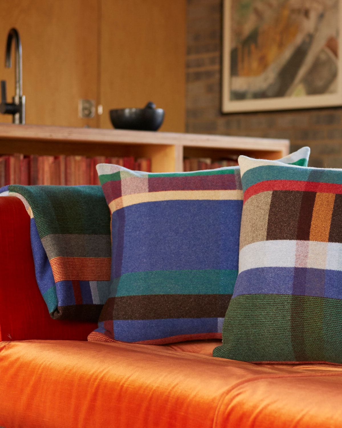 Antoni Lambswool Block Pillow