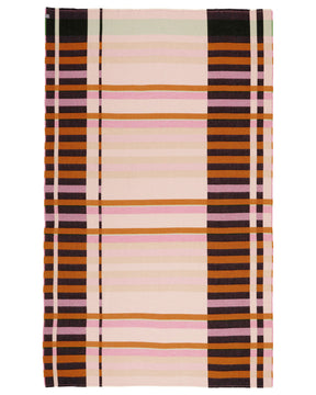 Nougat Lambswool Stölzl Throw - Large